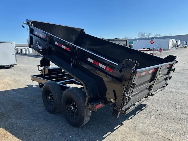 CAM Superline 7 x 12 HD Low Profile Dump Trailer