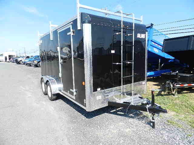 Car Mate 7 x 14 Enclosed Contractor Trailer