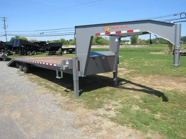 BWise 8 x 30 Gooseneck Equipment Trailer