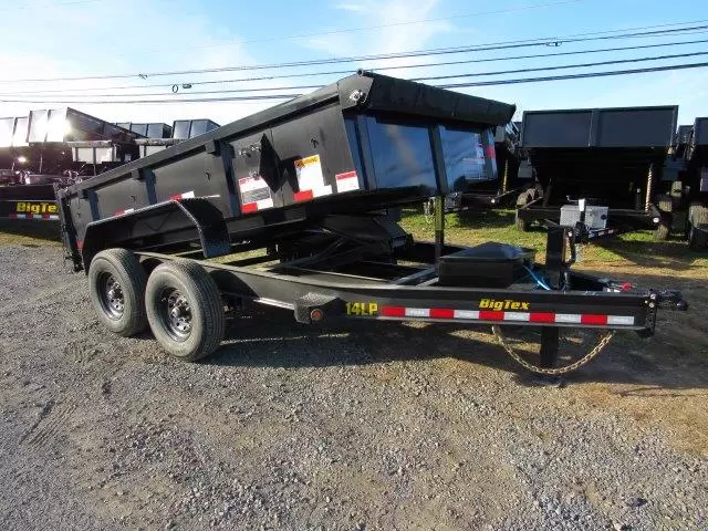 Big Tex 7 x 12 Low Profile Dump Trailer Scissor Lift