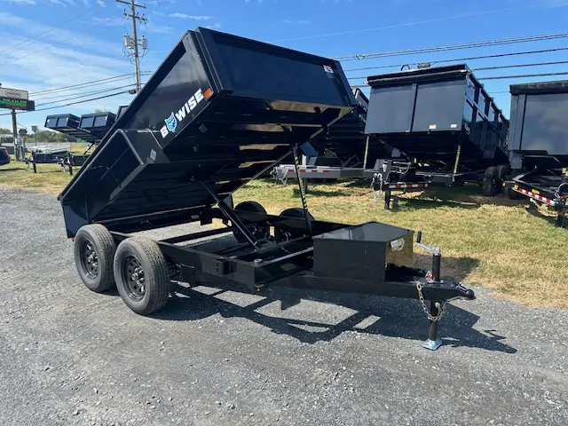 BWise 6 x 10 Dump Trailer 7K Spreader Gate