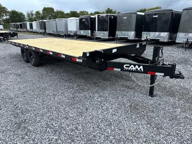 CAM Superline 8.5 x 22 Deckover Equipment Trailer Slide Out Ramps