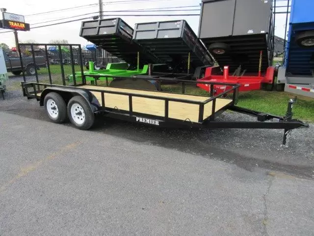 Premier 6.4 x 16 Landscape Utility Trailer
